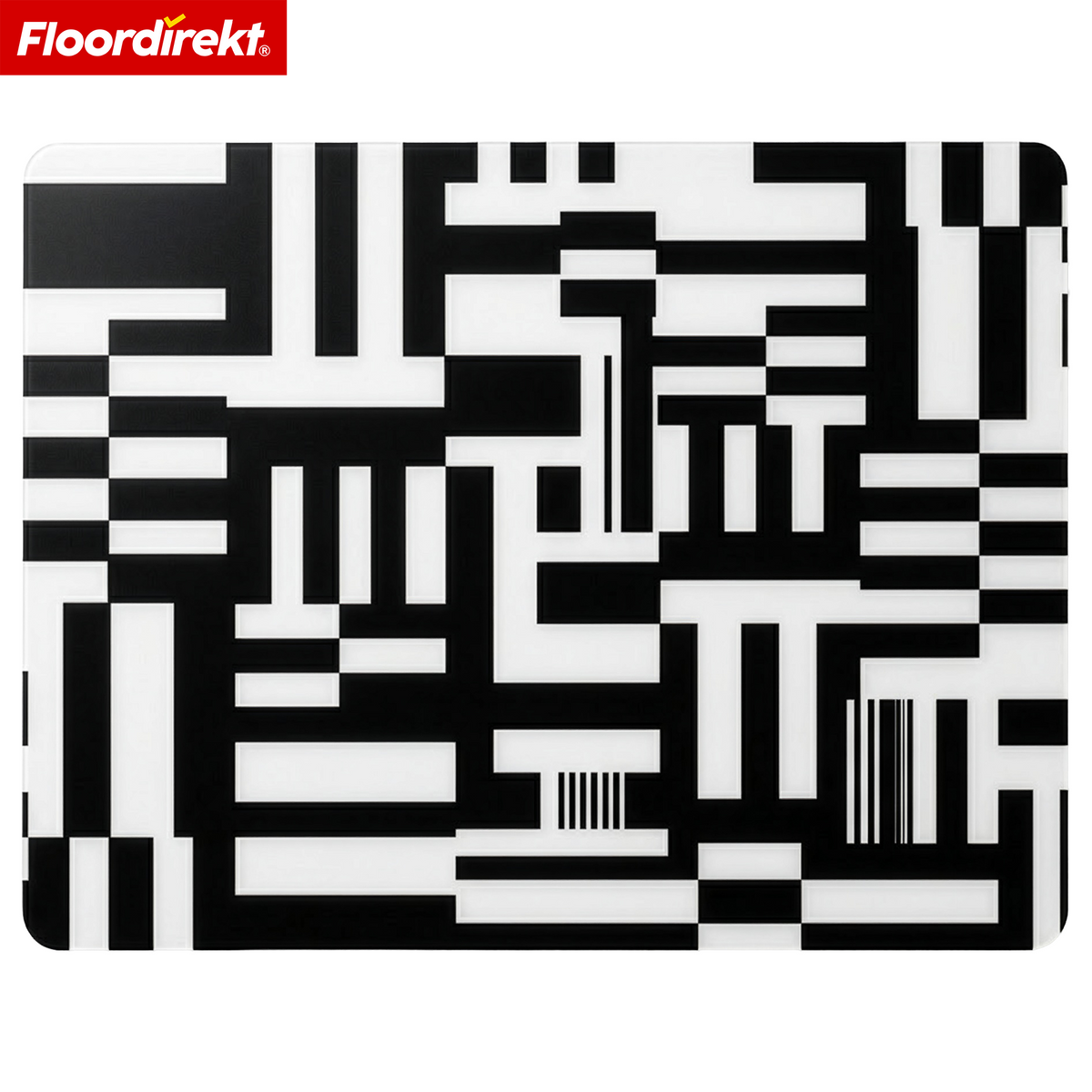Design Floor Protection Mat | Durable Office Chair Mat Made of Special PVC for Office & Home Office | 80 x 118 cm