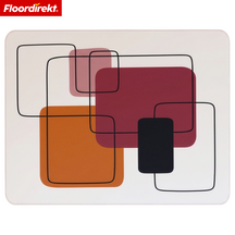 Design Floor Protection Mat | Durable Office Chair Mat Made of Special PVC for Office & Home Office | 80 x 118 cm