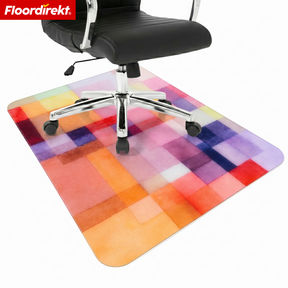 Design Floor Protection Mat | Durable Office Chair Mat Made of Special PVC for Office & Home Office | 80 x 118 cm