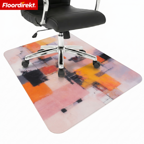 Design Floor Protection Mat | Durable Office Chair Mat Made of Special PVC for Office & Home Office | 80 x 118 cm