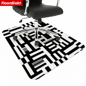 Design Floor Protection Mat | Durable Office Chair Mat Made of Special PVC for Office & Home Office | 80 x 118 cm