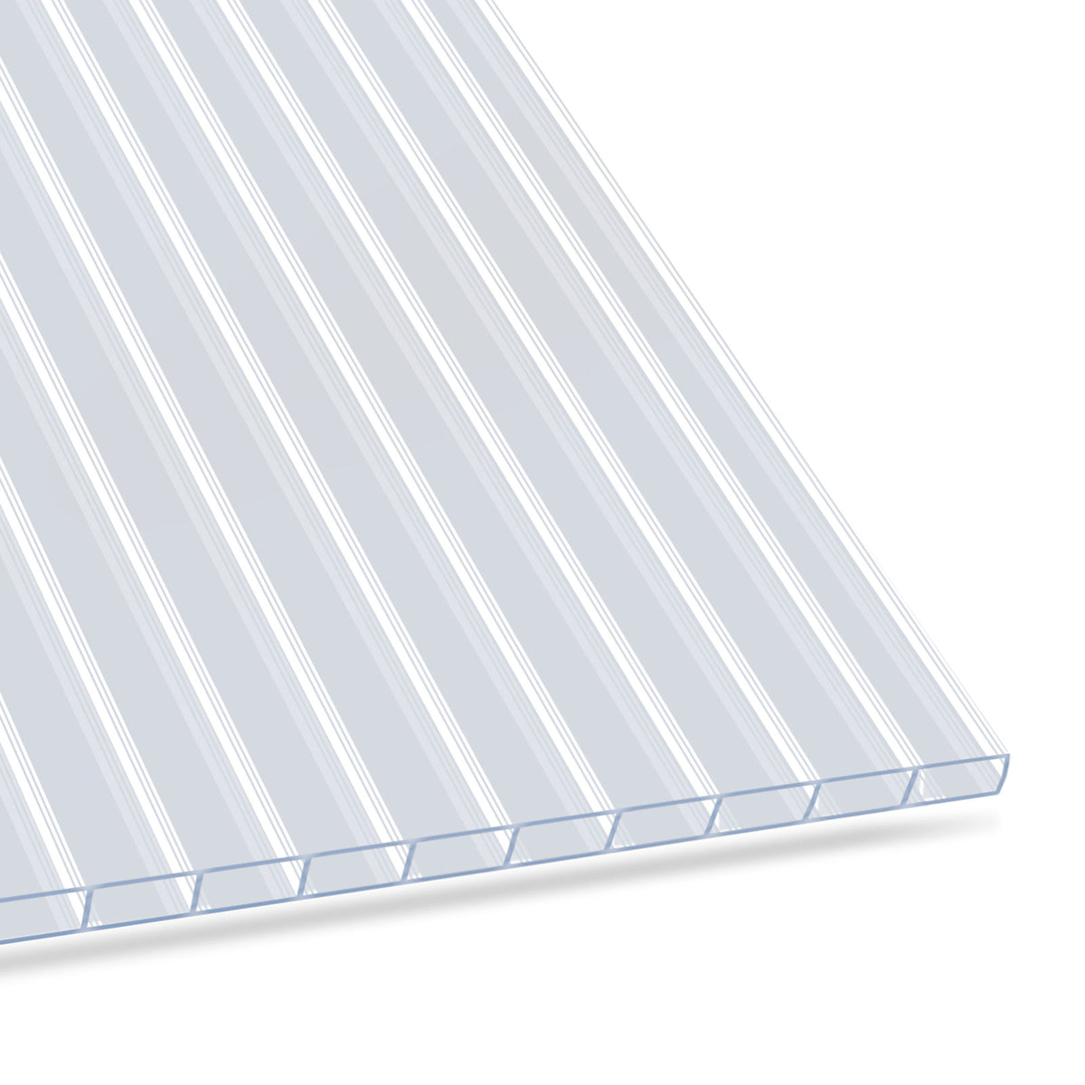 Twinwall Sheet | 60.5 x 121 cm | Polycarbonate | For Greenhouses & Roofing