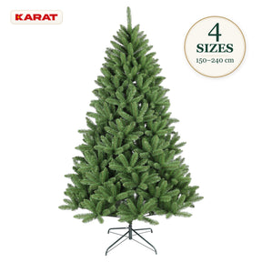 Artificial Christmas Tree | Evergreen | Dense Fir Look with Metal Stand | 150–240 cm