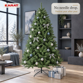 Artificial Christmas Tree | Evergreen | Dense Fir Look with Metal Stand | 150–240 cm