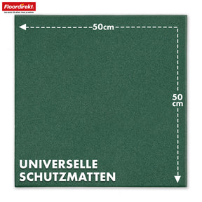 Fall protection mat | Play Protect | Non-slip, robust rubber floor protection | Various thicknesses and colours | 50 x 50 cm