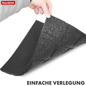 Fall protection mat | Play Protect | Non-slip, robust rubber floor protection | Various thicknesses and colours | 50 x 50 cm