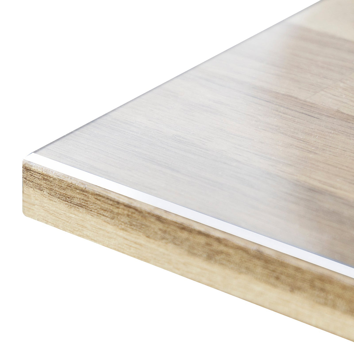 ✂ Transparent Table Protection Cover | Bevelled Edge | Custom Size