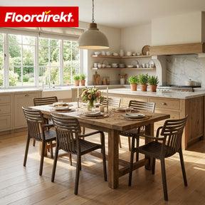 Garden Chair | Sitwell | Stackable Design Chair, Weatherproof & UV Resistant for Garden, Balcony & Patio