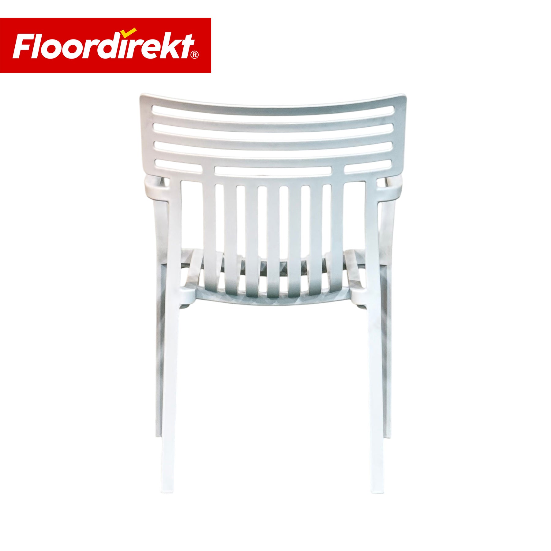 Garden Chair | Sitwell | Stackable Design Chair, Weatherproof & UV Resistant for Garden, Balcony & Patio