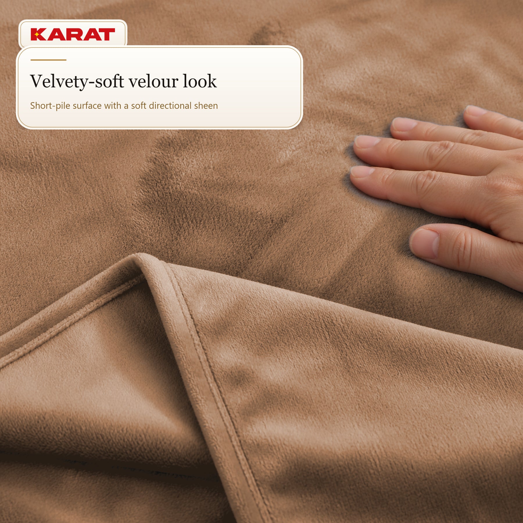 Electric Heated Blanket | Borea | 6 Heat Settings up to 55 °C, LCD Controller & Timer | 3 Sizes & 7 Colours