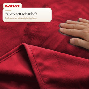 Electric Heated Blanket | Borea | 6 Heat Settings up to 55 °C, LCD Controller & Timer | 3 Sizes & 7 Colours