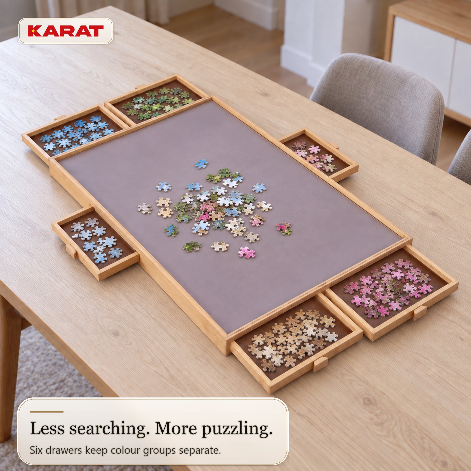 A2_Wood look - 6 drawers