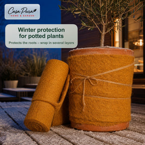 Coconut Coir Mat Cut to Size | 100% Natural Coir | Winter & Plant Protection | 100 cm Wide