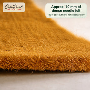Coconut Coir Mat Cut to Size | 100% Natural Coir | Winter & Plant Protection | 100 cm Wide