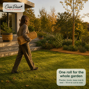 Coconut Coir Mat Cut to Size | 100% Natural Coir | Winter & Plant Protection | 100 cm Wide