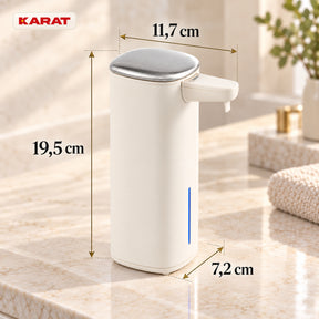 Automatic Foam Soap Dispenser | Liora | Touchless Sensor Dispenser with USB-C Rechargeable Battery & Stainless Steel | 250 ml