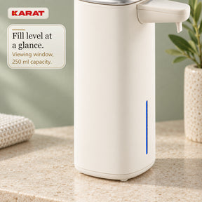 Automatic Foam Soap Dispenser | Liora | Touchless Sensor Dispenser with USB-C Rechargeable Battery & Stainless Steel | 250 ml