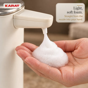 Automatic Foam Soap Dispenser | Liora | Touchless Sensor Dispenser with USB-C Rechargeable Battery & Stainless Steel | 250 ml