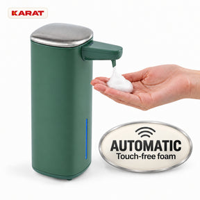 Automatic Foam Soap Dispenser | Liora | Touchless Sensor Dispenser with USB-C Rechargeable Battery & Stainless Steel | 250 ml