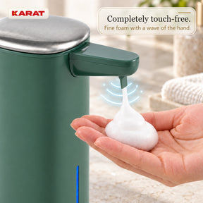 Automatic Foam Soap Dispenser | Liora | Touchless Sensor Dispenser with USB-C Rechargeable Battery & Stainless Steel | 250 ml
