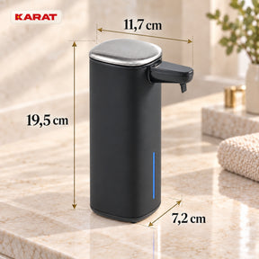Automatic Foam Soap Dispenser | Liora | Touchless Sensor Dispenser with USB-C Rechargeable Battery & Stainless Steel | 250 ml