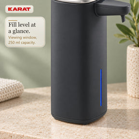 Automatic Foam Soap Dispenser | Liora | Touchless Sensor Dispenser with USB-C Rechargeable Battery & Stainless Steel | 250 ml