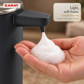 Automatic Foam Soap Dispenser | Liora | Touchless Sensor Dispenser with USB-C Rechargeable Battery & Stainless Steel | 250 ml
