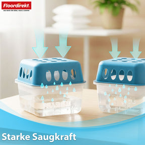 Dehumidifier refill pack, set of 12 | Habo | Refill bags for room dehumidifiers for basements, bathrooms and living spaces