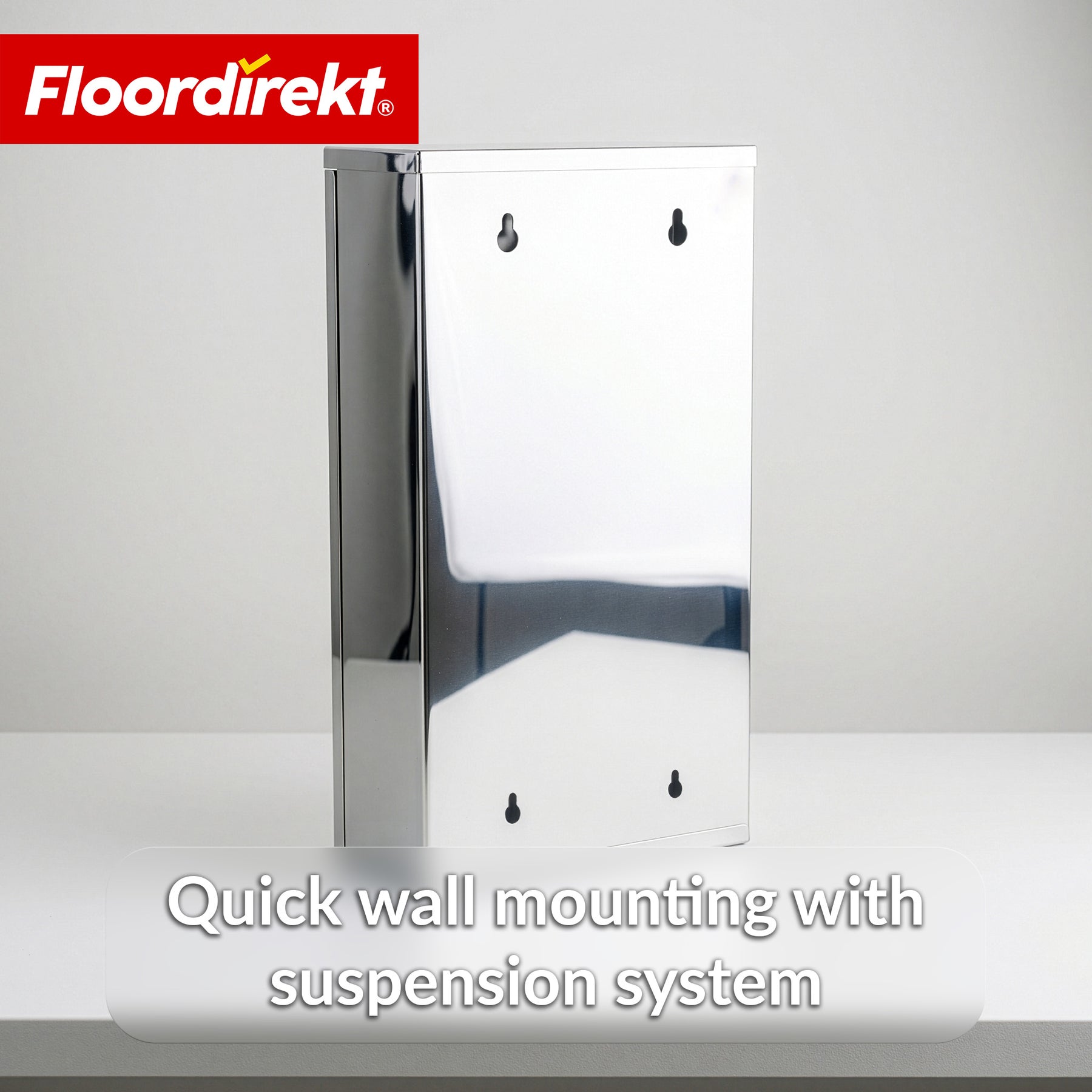Medicine Cabinet | Allen | Lockable Stainless Steel or White Powder-Coated Metal Cabinet | Medical Cabinet with Glass Door