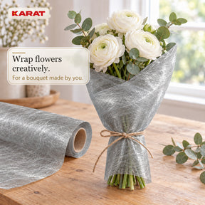 Monarch Table Runner | Metallic Shimmer Decorative Nonwoven Fabric | 30 cm x 25 m Roll | 13 Colours