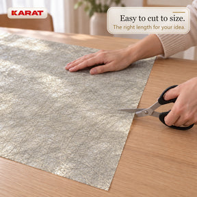 Monarch Table Runner | Metallic Shimmer Decorative Nonwoven Fabric | 30 cm x 25 m Roll | 13 Colours