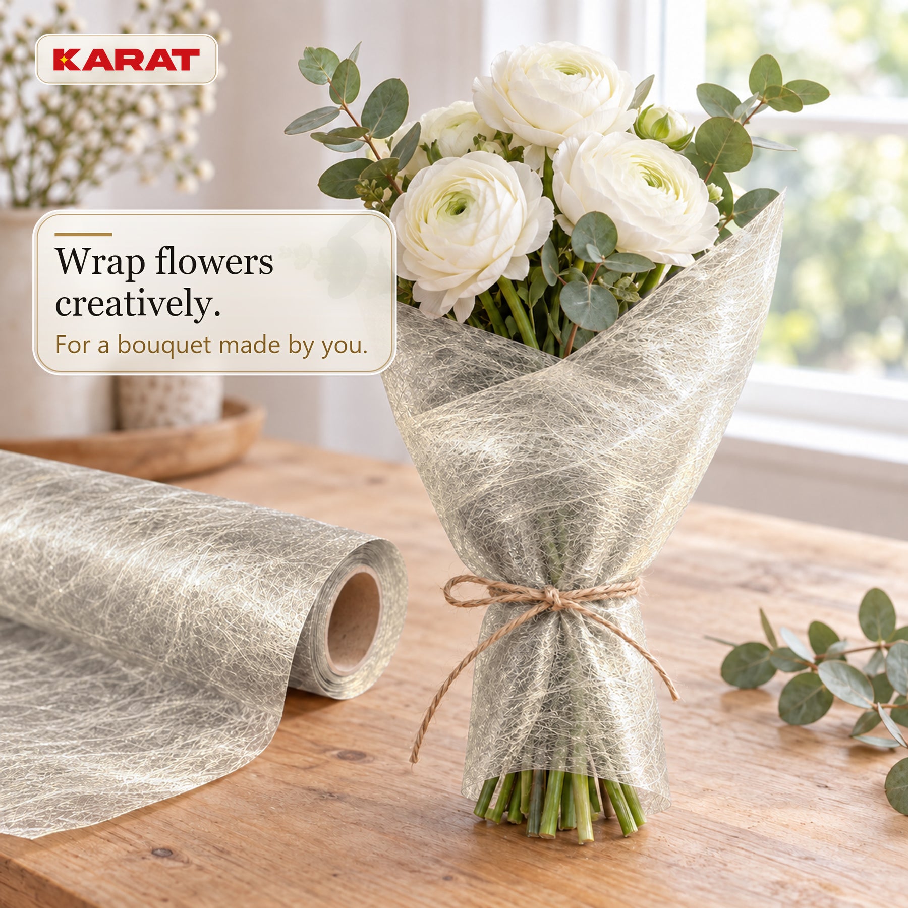 Monarch Table Runner | Metallic Shimmer Decorative Nonwoven Fabric | 30 cm x 25 m Roll | 13 Colours