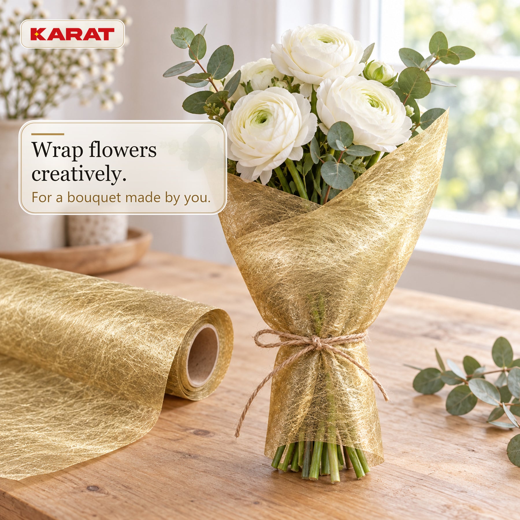 Monarch Table Runner | Metallic Shimmer Decorative Nonwoven Fabric | 30 cm x 25 m Roll | 13 Colours