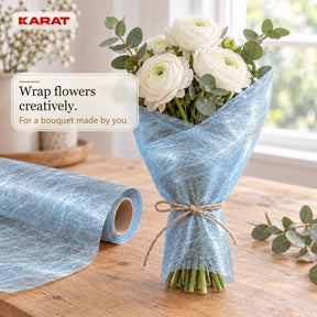 Monarch Table Runner | Metallic Shimmer Decorative Nonwoven Fabric | 30 cm x 25 m Roll | 13 Colours