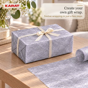 Monarch Table Runner | Metallic Shimmer Decorative Nonwoven Fabric | 30 cm x 25 m Roll | 13 Colours