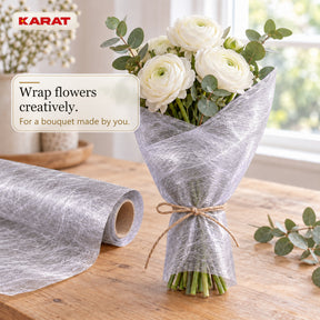 Monarch Table Runner | Metallic Shimmer Decorative Nonwoven Fabric | 30 cm x 25 m Roll | 13 Colours