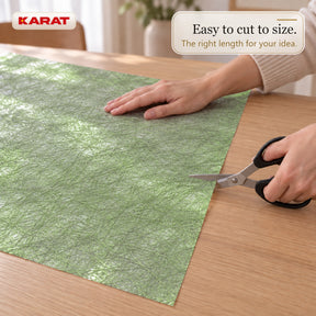 Monarch Table Runner | Metallic Shimmer Decorative Nonwoven Fabric | 30 cm x 25 m Roll | 13 Colours