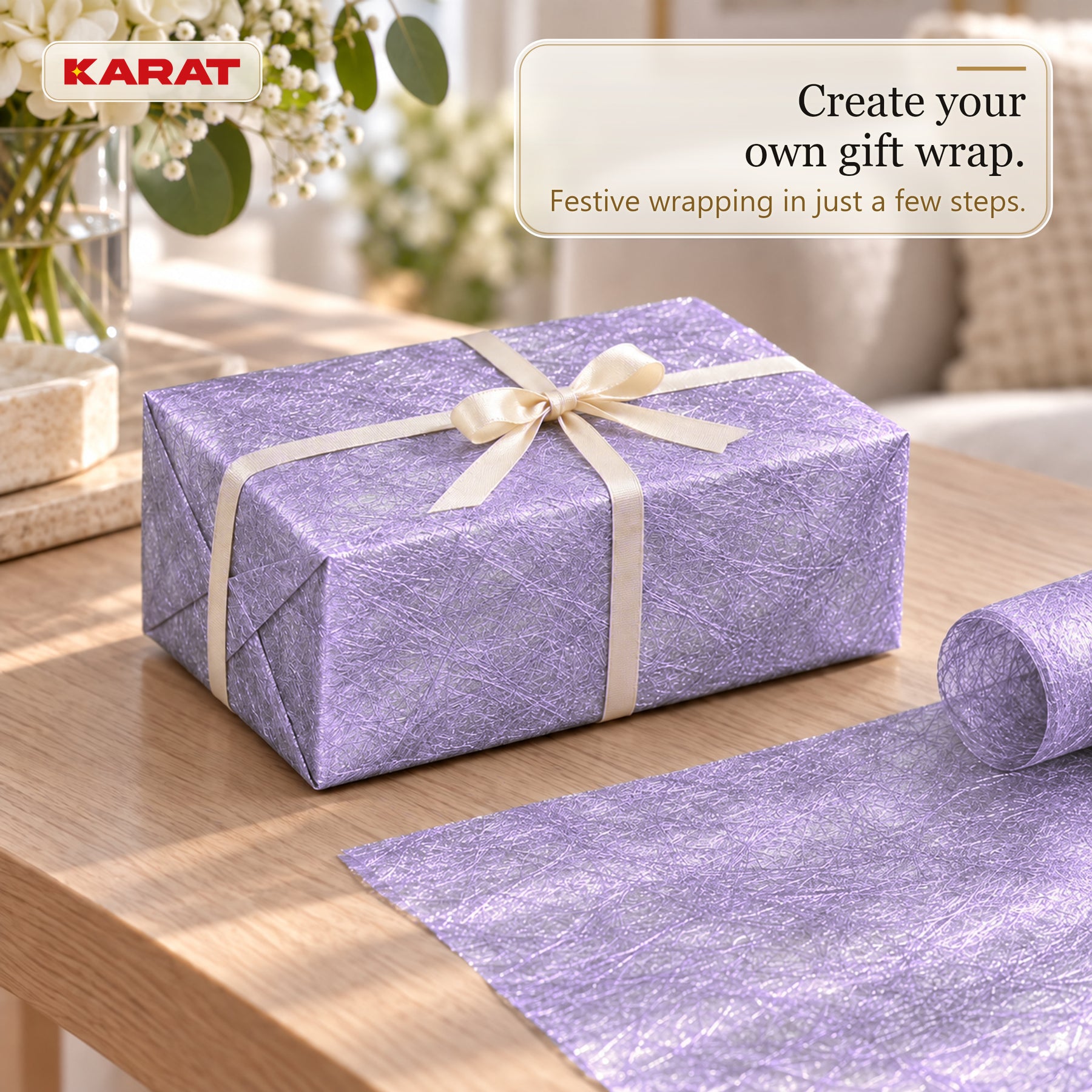 Monarch Table Runner | Metallic Shimmer Decorative Nonwoven Fabric | 30 cm x 25 m Roll | 13 Colours