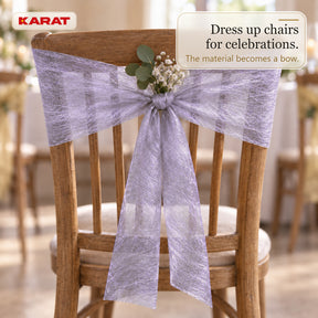 Monarch Table Runner | Metallic Shimmer Decorative Nonwoven Fabric | 30 cm x 25 m Roll | 13 Colours