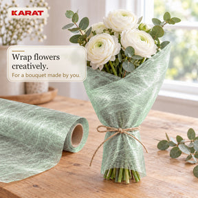 Monarch Table Runner | Metallic Shimmer Decorative Nonwoven Fabric | 30 cm x 25 m Roll | 13 Colours