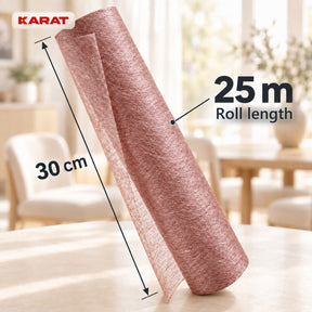 Monarch Table Runner | Metallic Shimmer Decorative Nonwoven Fabric | 30 cm x 25 m Roll | 13 Colours