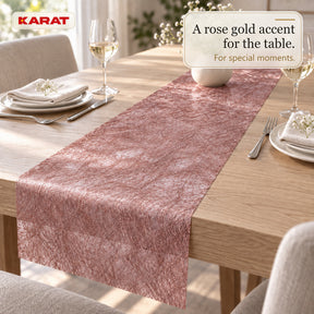 Monarch Table Runner | Metallic Shimmer Decorative Nonwoven Fabric | 30 cm x 25 m Roll | 13 Colours