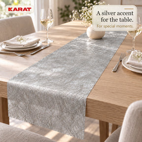 Monarch Table Runner | Metallic Shimmer Decorative Nonwoven Fabric | 30 cm x 25 m Roll | 13 Colours