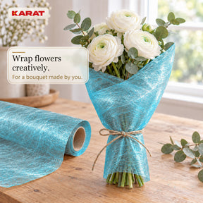 Monarch Table Runner | Metallic Shimmer Decorative Nonwoven Fabric | 30 cm x 25 m Roll | 13 Colours
