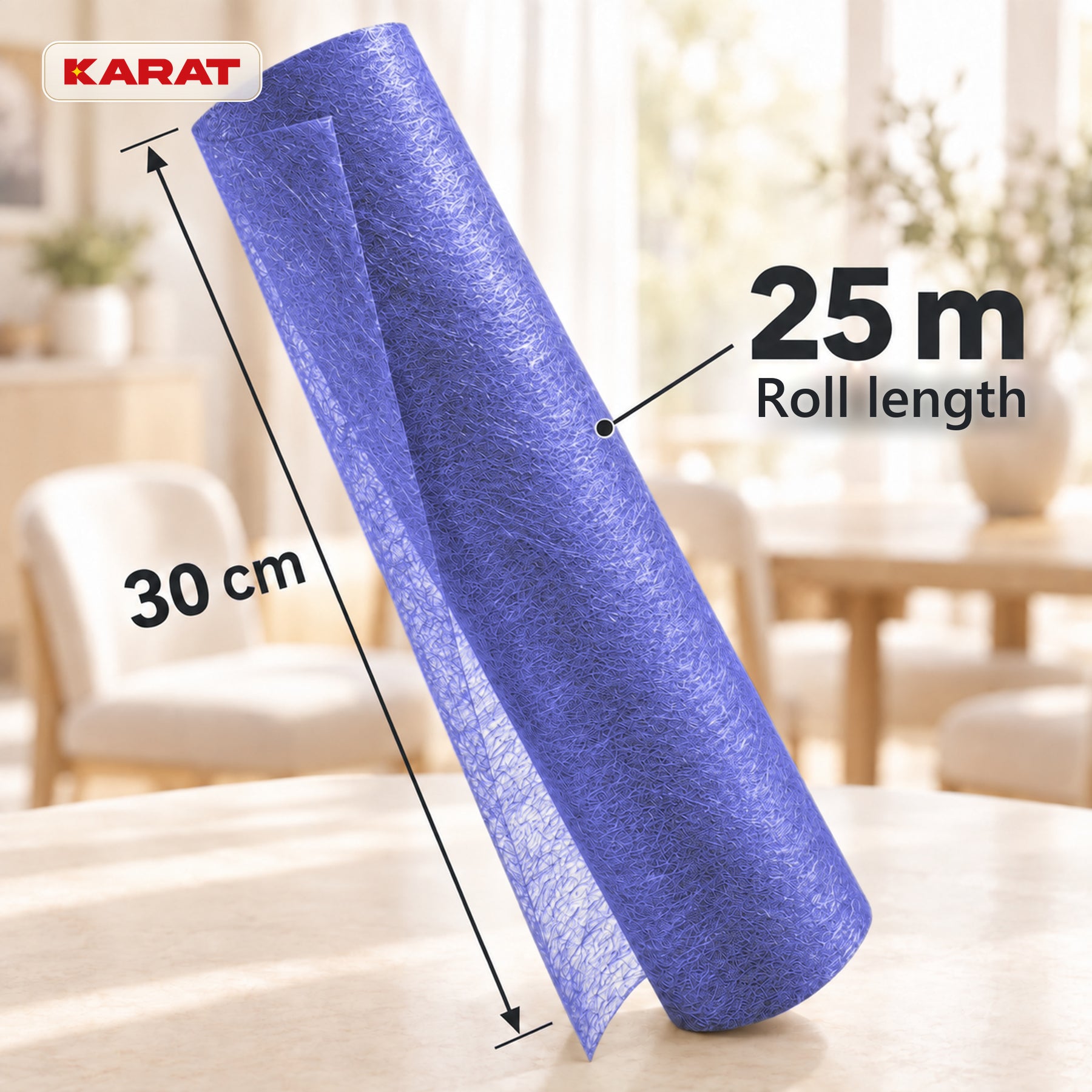 Monarch Table Runner | Metallic Shimmer Decorative Nonwoven Fabric | 30 cm x 25 m Roll | 13 Colours