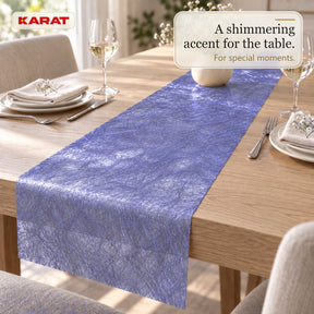 Monarch Table Runner | Metallic Shimmer Decorative Nonwoven Fabric | 30 cm x 25 m Roll | 13 Colours