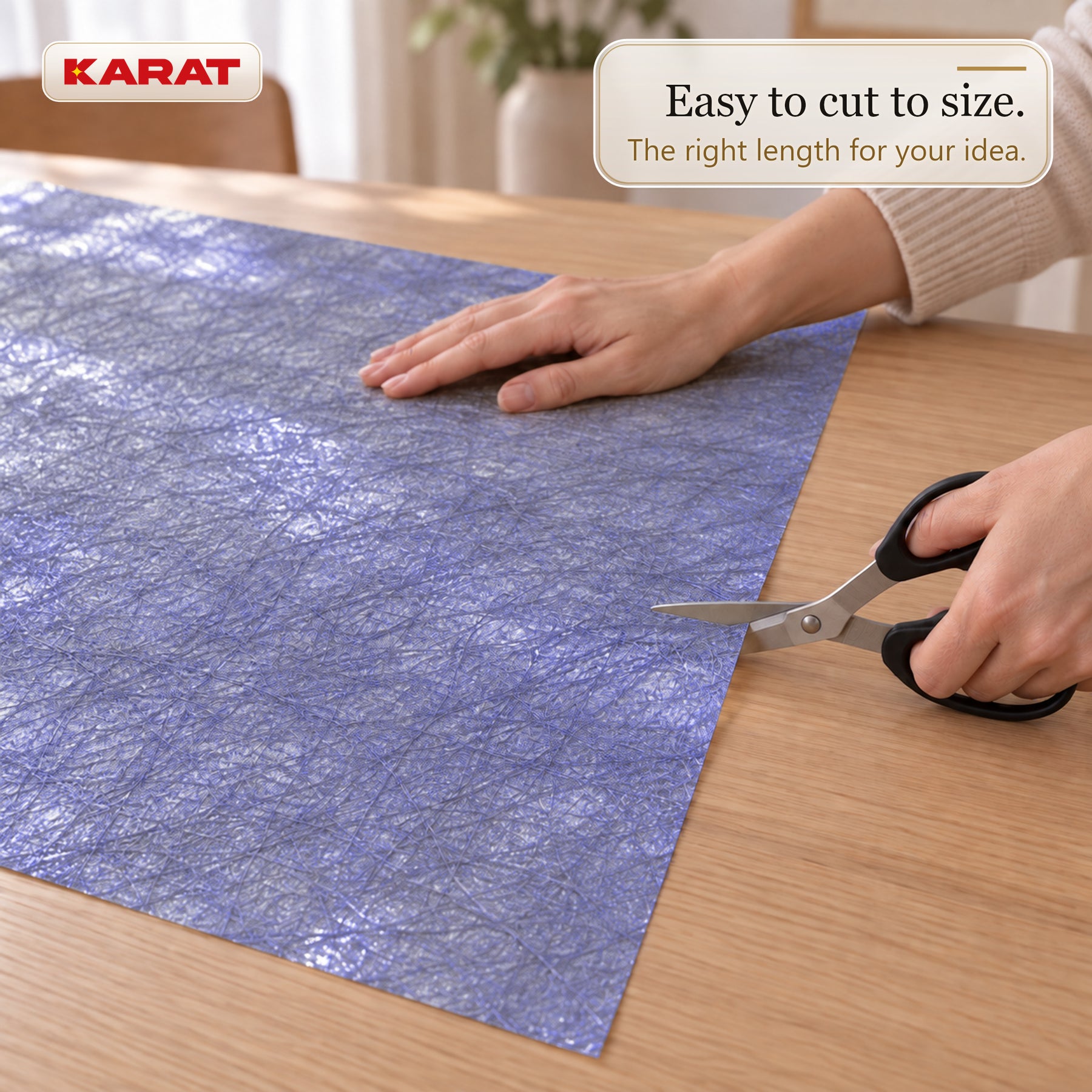Monarch Table Runner | Metallic Shimmer Decorative Nonwoven Fabric | 30 cm x 25 m Roll | 13 Colours
