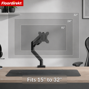 A2_Black - Single mount for 1 monitor