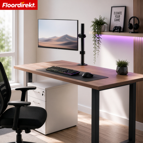 Monitor Arm | Flexibly Adjustable Monitor Mount with Desk Clamp for 1 or 2 Monitors