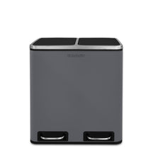 Waste Bin | Felix | Stainless Steel | Separation System | With Closing Damper